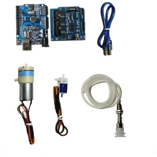 Vacuum Pump Suction Cup Robot Arm Kit Upgrade Accessories Palletizing Robot Arm Complete Set Of Air Pump Compatible With Arduino