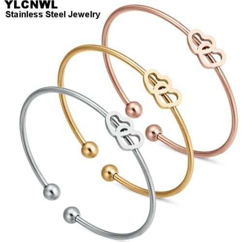 YLCNWL Golden Bracelets