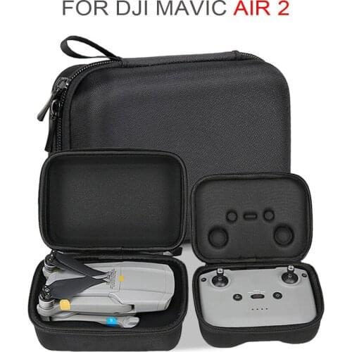 Protective Storage Bag Carrying Case for DJI Mavic Air 2 Drone Remote Controller Accessories Shockproof Anti-scratch Handbag