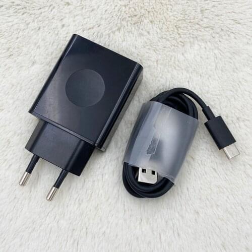 24W Charger Lenovo EU Plug Fast Charging Power Adapter 100CM Type C Cable For Lenovo Laptop K10 Plus ZUK Z2 Pro Edge Z1 S6 S5