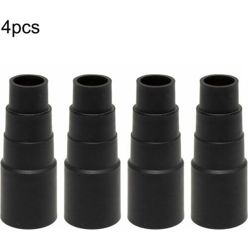 4pcs Dust Extraction Hose Adapters Power Tools Plastic Vacuum Cleaner Adapters Universal Brush Head Vacuum Spare Parts Accessory