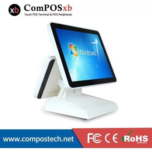 Free Shipping Supermarket 15'' Touch POS Terminal Machine Point of Sale LCD Display