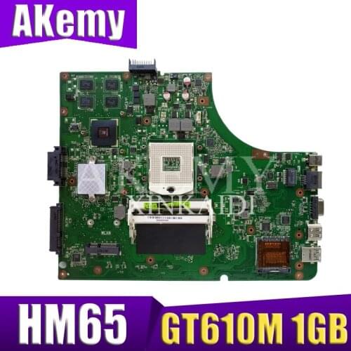 For ASUS K53SD K53S A53S Laptop motherboard Mainboard K53SD Motherboard test 100% OK Motherboard GT610M 1GB HM65
