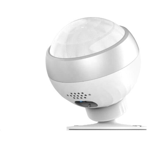 Tuya Mini PIR Motion detector indoor WIFI movement infrared sensor for home security intruder alarm APP warning support Alexa go