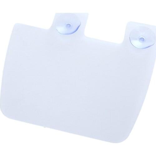 Wall Shelf Sucker Splash Water Baffle Pool Board Kitchen Rack Bathroom Accessories Sink Shelf