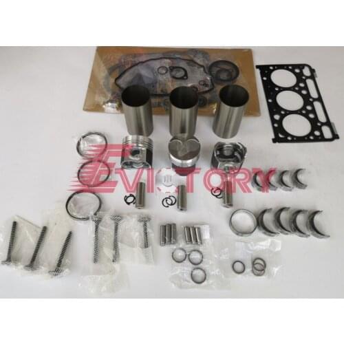 Fit for KUBOTA engine D1503 water pump oil pump conrod valve and rebuild kit