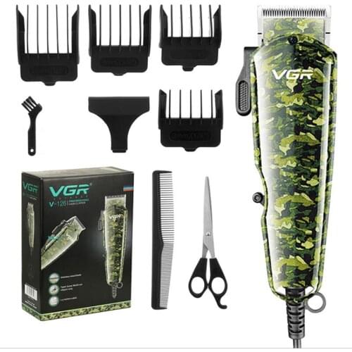 Professional Corded 7W hair clipper men powerful hair trimmer haircut machine electric haircut salon hairdressing taper lever