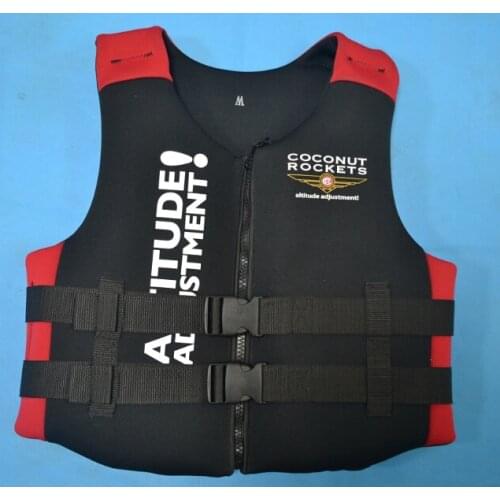 Best quality adult and kids life jackets life vest life-saving 100% NEOPRENE bear the weight of 50-120 kg surfing fishing vest