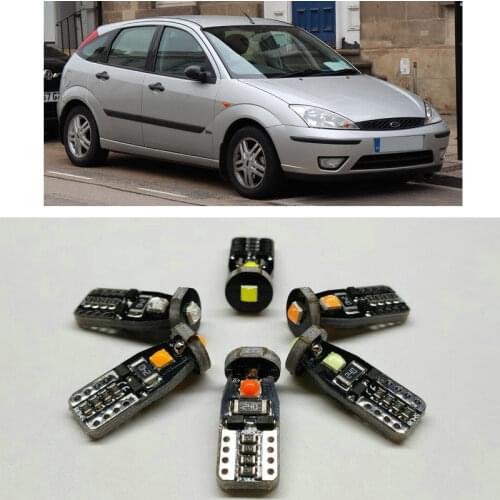 Car Interior Led Light For ford fusion kuga focus mk1 honda civic dio crv civic 2006 2011 error free white red yellow pink