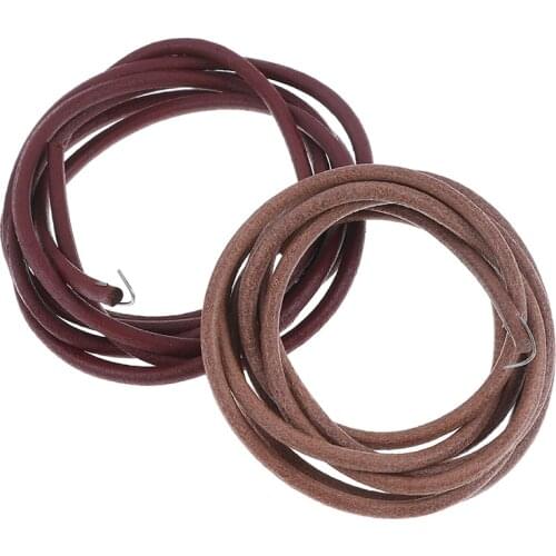 72" 183cm Leather Belt Treadle Parts With Hook For Singer Sewing Machine 3/16" 5mm Household Home Old Sewing Machines Accessory