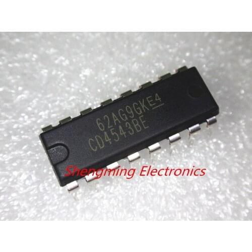10PCS CD4543BE CD4543 DIP-16 IC Original