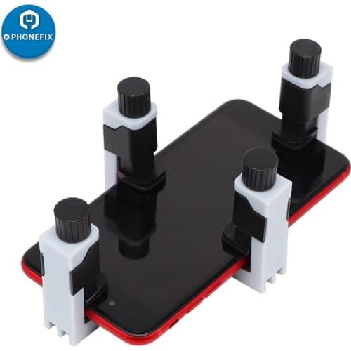 4Pcs Plastic Clip Fixture Holder Cell Phone Screen Fastening Clamp Tablet PC Repair Holder for Mobile Phone Screen Repair Kit