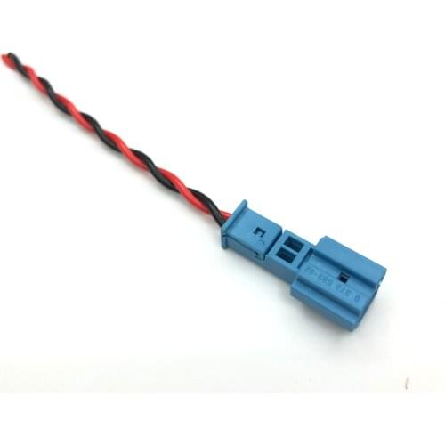 5pcs/lot 2 Pin/Way Male Door lights High-pitched Speaker Plug Stereo Electric Connector With Cable Wire Pigtail For BMW