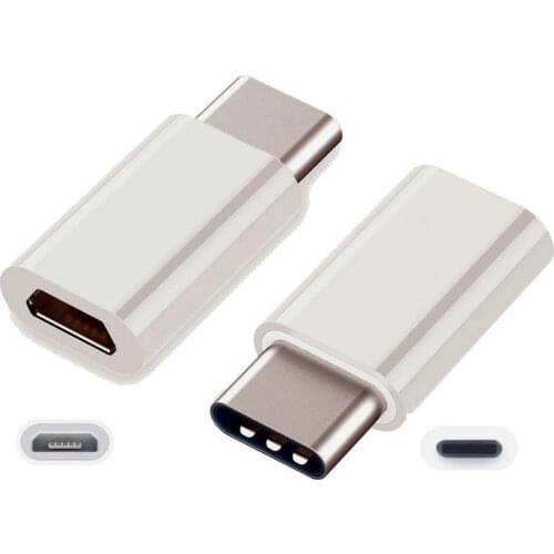 100PCS/LOT Type C Adapter For Xiaomi Mi A1 5X Mi5X Mia1 Oneplus 3t 5 3 LG g5 Samsung S8 Plus Micro USB to USB C Adapter Type-c