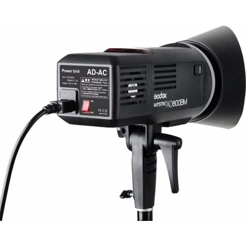 Godox AD-AC AC Power Unit Source Adapter with Cable for AD600B AD600BM AD600M AD600