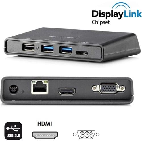 USB-C to HD RJ45 VGA Hub 5-in-1 adapter USB 3.1 Thunderbolt 3 to HDMI VGA USB ethernet Hub for HP Elite laptop PC win10 win 8