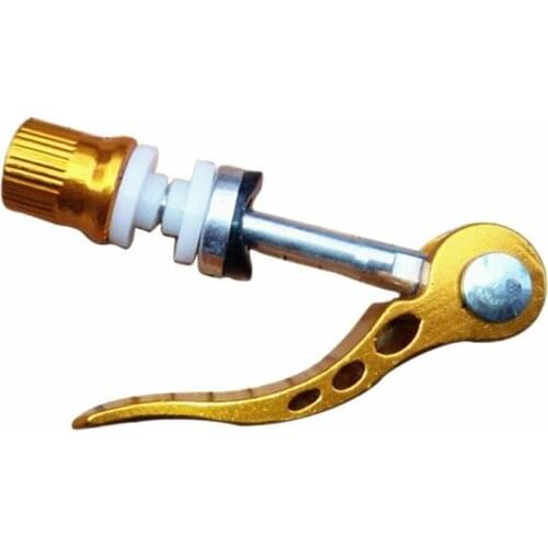 Aluminium Tube Seat Clamp Bolt Bicycle Quick Release Bolt Bike Seatpost Clamp Skewer Bolt Mountain Bike Seat Tube Clamp