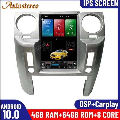 Android 10 6+128 Tesla Radio For Land Rover Discovery 3 LD3 Car Multimedia Player Car GPS Navigation Audio Radio Stereo HeadUnit