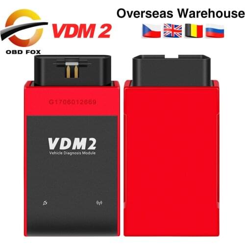 UCANDAS VDM2 VDM II UCANDAS WIFI Car Automotive Scanner VDM 2 V5.2 Support Multi-Language and Android System Free shipping