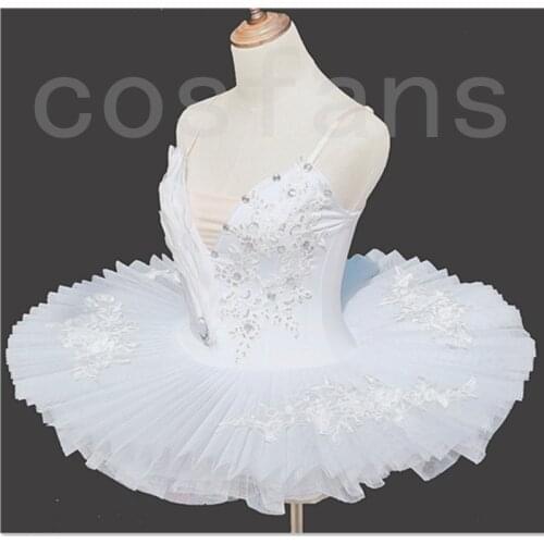 Ballet Tutus White Swan lake Adult Ballet Dance Clothes Tutu Skirt Women Ballerina Dress children girls birthday christmas gifts