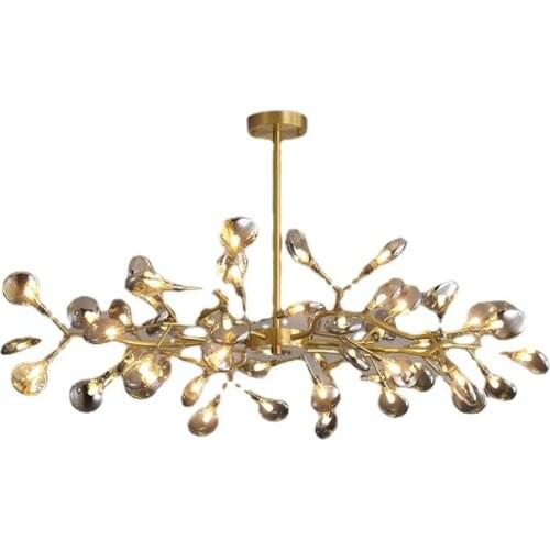 Decoration Firefly Chandelier Lighting Modern Branch Light Fixture Vintage living Roomm/Dinning Room Hanging Lamp Suspension