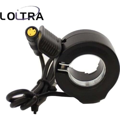 E-bike Thumb Throttle WUXING 130X 24V/36V/48V/60V/72V Universal Voltage for Bafang/8Fun Mid-Drive Electric Bicycl