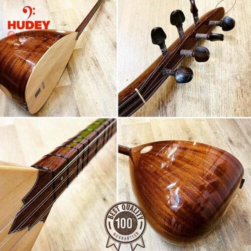 HUDEY Baglama Bağlama Short Fretboard Saz Turkish Guitar гитара укулеле عود موسيقي Oud Andralyn Bag Store Guitar Tezene Mizrap
