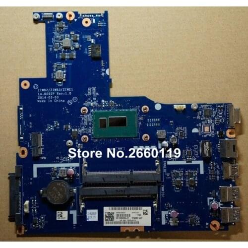 Laptop motherboard for lenovo B50-70 LA-B092P with i5 CPU system mainboard, fully tested
