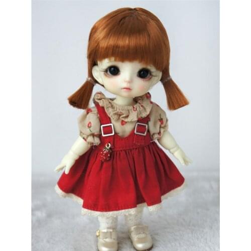 JD554 1/8 1/6 New Arrival BJD Synthetic Mohair Doll Wigs for Size 5-6inch and 6-7inch doll Top Hair Doll Accessories