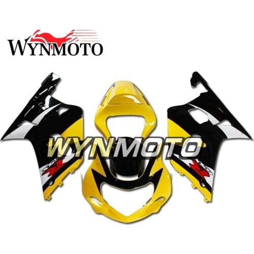 Complete Fairings Kit For GSXR600 750 00-03 2000 2001 2002 2003 K1 Injection ABS Plastics Fairings Yellow Black Bodywork Panels