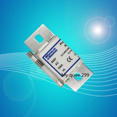 Fuses: BS000UB69V100P 690VAC URB 100A 6,9 URB 000 BS88P100 K330128 / BS000UB69V110P L330129 / BS000UB69V125P M330130 aR