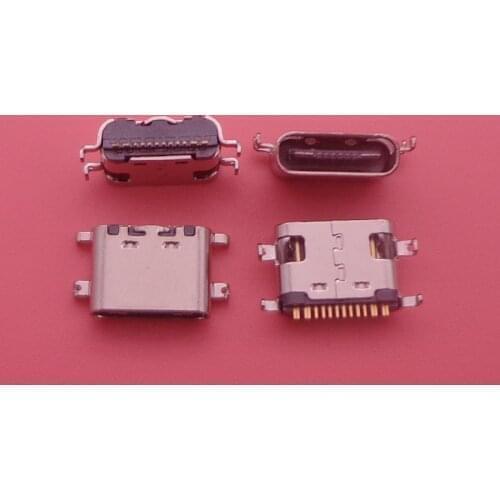 10pcs/lot Type C USB Jack For Ulefone Power 3 3S For Lenovo S5 K520 Socket Port Charge Connector Dock Plug