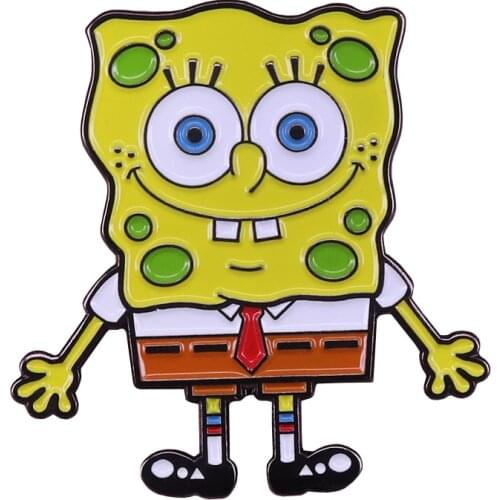 Serious cartoon figure Lapel Pin Are you serious? you are really out of maskks Brooch Jewelry