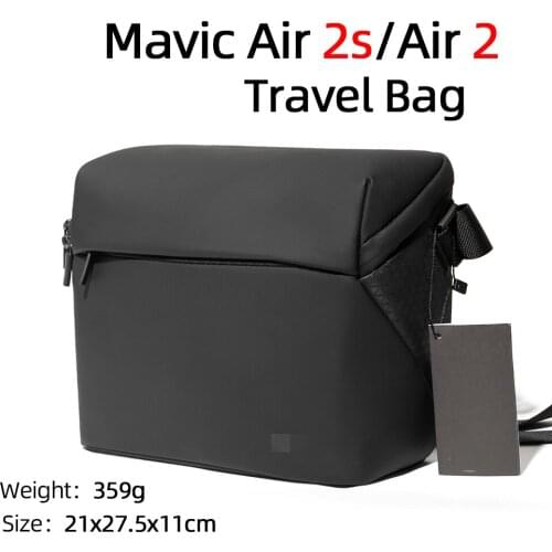 For DJI Mavic Air 2S Shoulder Bag Travel Organizer for DJI Air 2 Drone Backpack Waterproof Carrying Case Accessory Bag