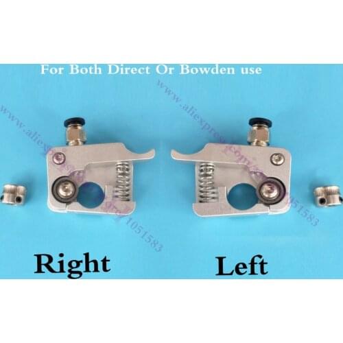 Universal 3D Printer Upgrade Edition Full Metal MK10 Extruder feeder For Replicator 2/ 2X 3D Printer Both Bowden & Direct drive