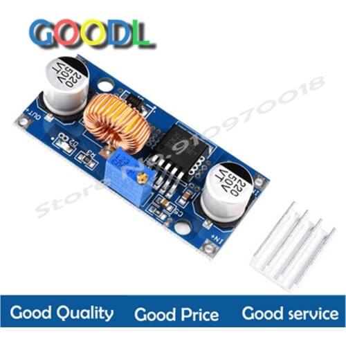 1 Uds 5A XL4015 DC-DC 4-38V a 1,25-36 V 24V 12V 9V 5V paso abajo módulo de alimentación ajustable LED cargador de litio con disi