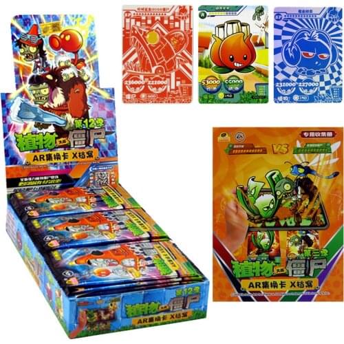 1 Pcs Cartoon Poker Cards Plants Gardens Action Figures War In The Garden High Quality Printing Trading Cards Kid Gift Toy