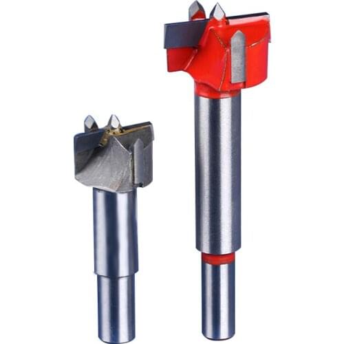 2pcs Woodworking hole drilling bit alloy plastic wood door opening with 16-30mm