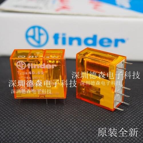 40.52 24Vac Genuine Italian relay 8-pin AC 24V 8A / 250V switch