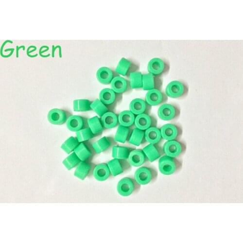 50 Pcs/Pack Green Small Type Dental Silicone Instrument Color Code Rings