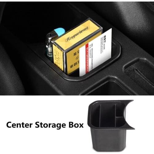 ABS Car Center Drink Holder Place Storage Box Central Cards Pens Coins Organizer for Suzuki JIMNY JB64 JB74 2019 2020