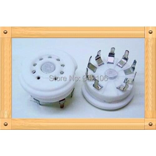 Free Shipping!!! 10pcs PCB tube socket / small 9-pin socket / 6N1/6N2/6N3/6Z4/6P1/6P14 and other applicable module sensor