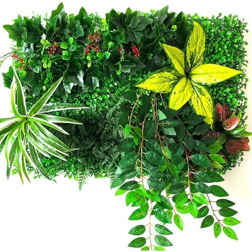 40x60cm Home Decoration Artificial Plant Lawn Grass Fake Decorative Wall Plant Garden Outdoor Interior Decoration Navidad DIY
