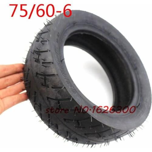 75/60-6 Electric Gas Scooter tires tubeless vacuum tyres vacuum tyres for assembly motor hub