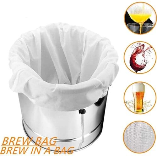 Beer Home Brew Brewing Filter Bag Brew Bag With Multi Size For All Grain Home Beer Brewer