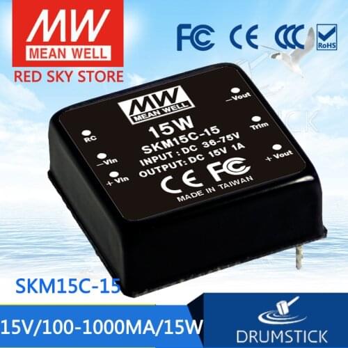 Transmit MEAN WELL Taiwan DKMW06F/06G 6W 05V/12V/15V/24V DC-DC module power supply