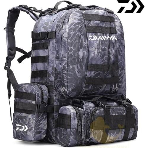 2021 Mens Camping Travel Bag Oxford Cloth Outdoor Backpack Army Camouflage Hiking Mountaineering Tactical Combination Backpack