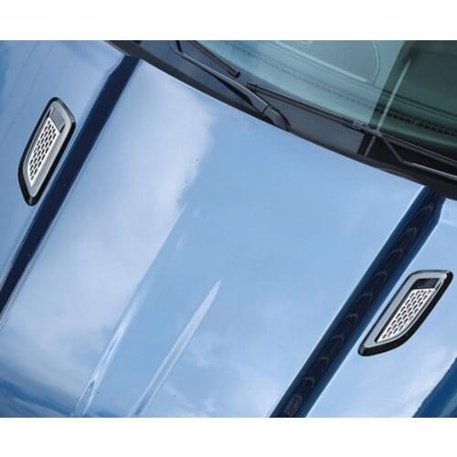 Car Hood Cover Air Outlet Fender Decal Sticker Fit For Dodge RAM 1500 2018-2020 /Mazda /Chevrolet Universal fit