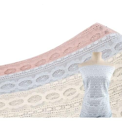 2021 Newest Cotton Lace Cloth Floral Embroidered Lace Cloth Womens Summer Cotton Cloth Hollow Lace Fabric