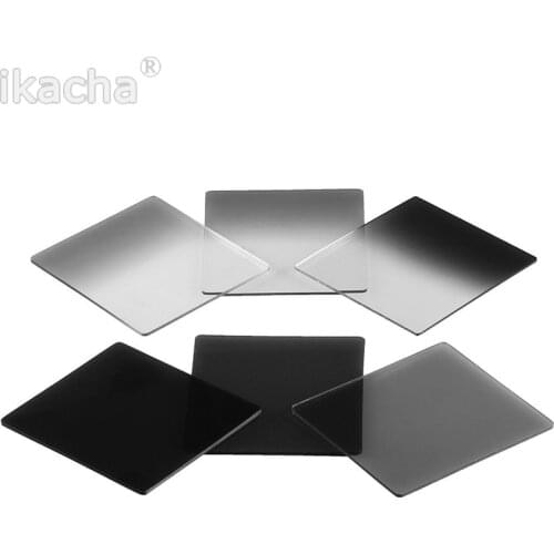 New Graduated Grey Full Color Square Filter ND2 ND4 ND8 ND16 Neutral Density Filter Cokin P Series Filter Kit For All SLR Camera